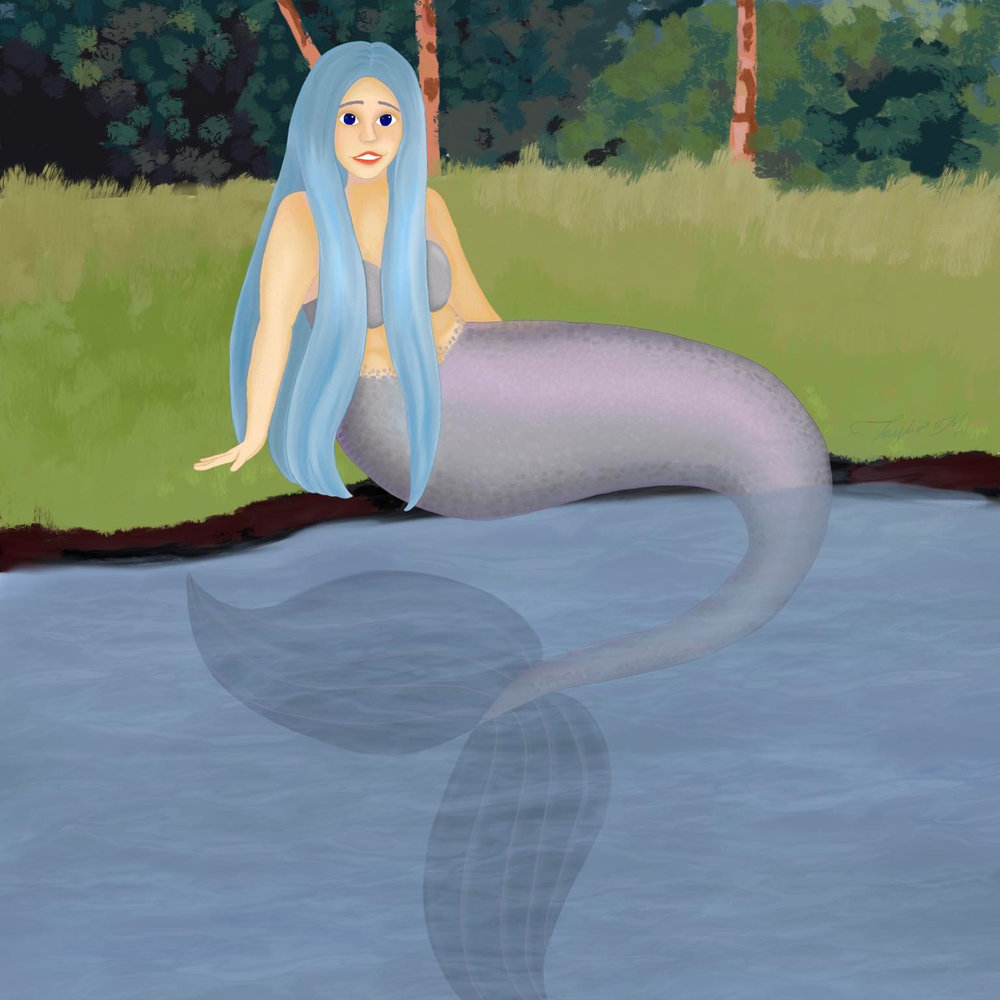 The Shannon River and a village mermaid legend